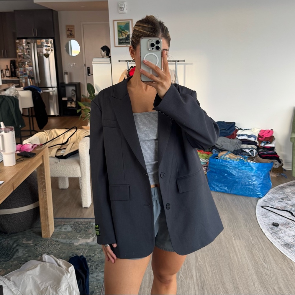 Commense dark gray blazer